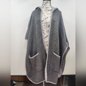 Zara knit poncho